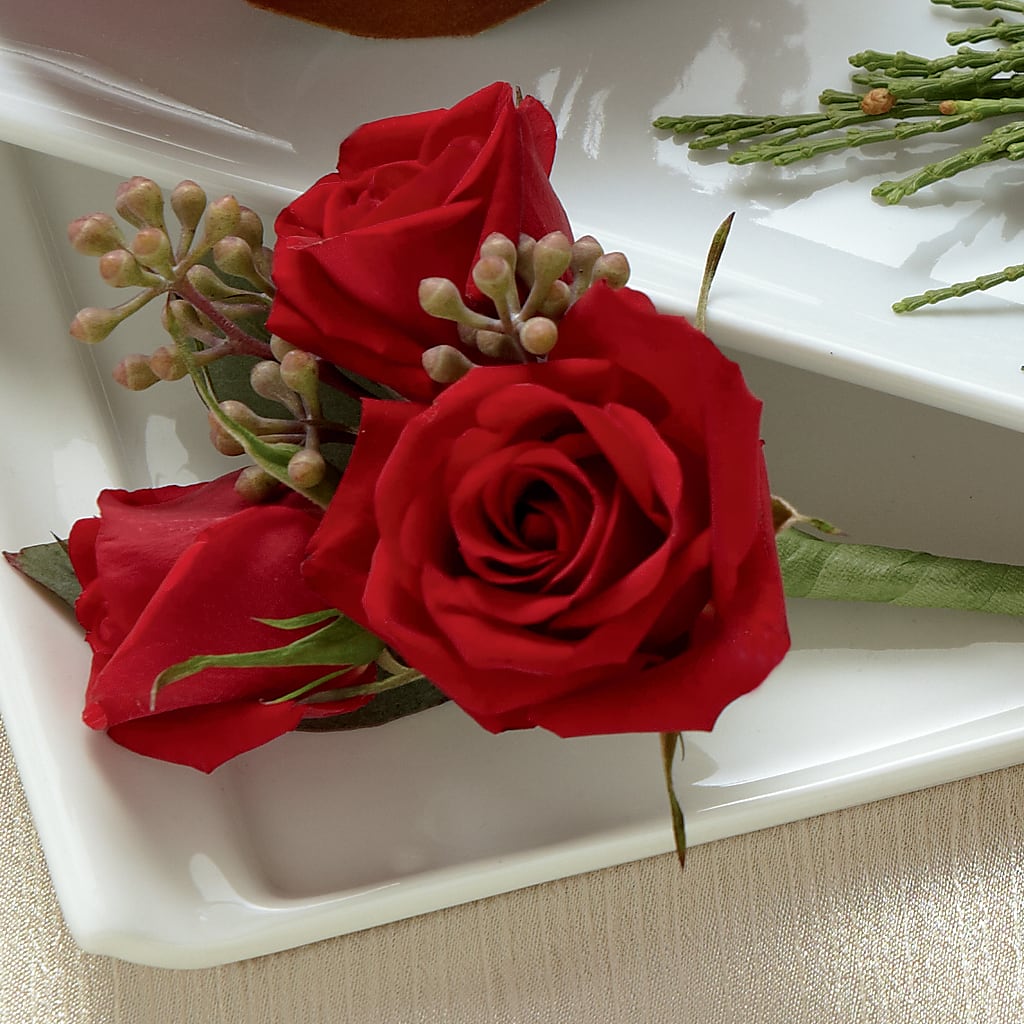Red Spray Rose Boutonniere – FRIEND'S FLOWERS, Los Angeles CA