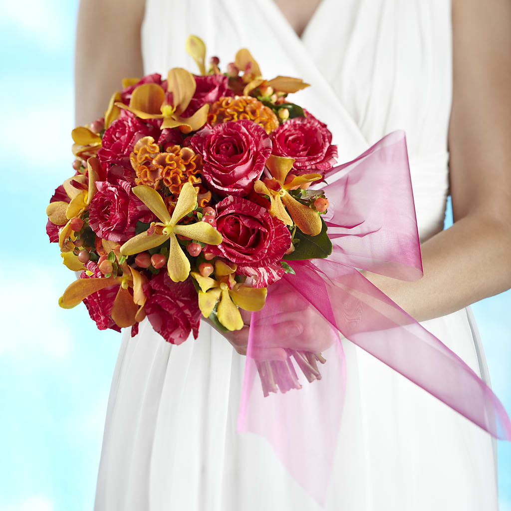 Brilliant Shades of Love Bouquet – FRIEND'S FLOWERS, Los Angeles CA