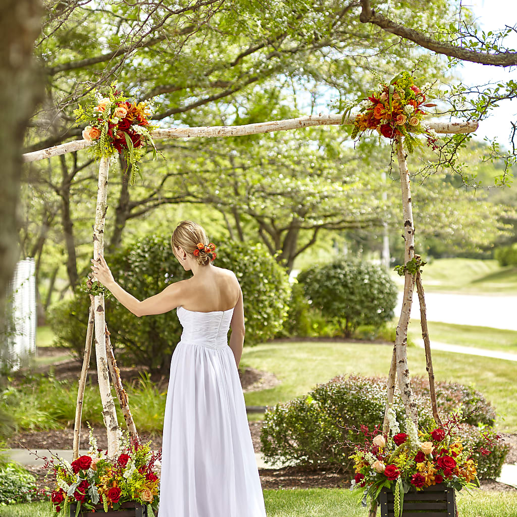 Arbor of Love Archway – FRIEND'S FLOWERS, Los Angeles CA