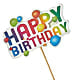 Happy Birthday Pick – FRIEND'S FLOWERS, Los Angeles CA