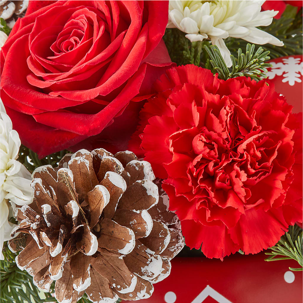 Christmas Village Ornament – FRIEND'S FLOWERS, Los Angeles CA