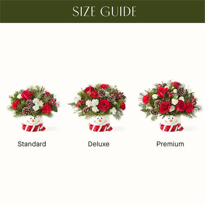 Jolly Snowman Bouquet – FRIEND'S FLOWERS, Los Angeles CA