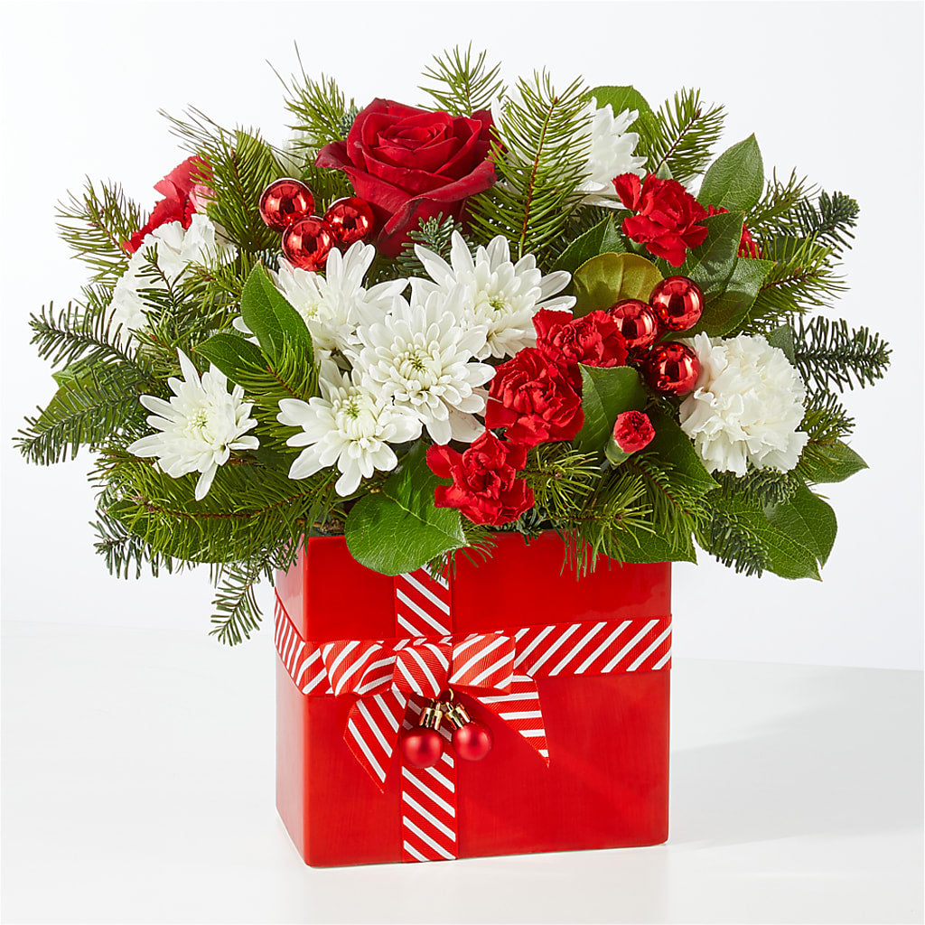 Presents Under the Tree Bouquet – FRIEND'S FLOWERS, Los Angeles CA