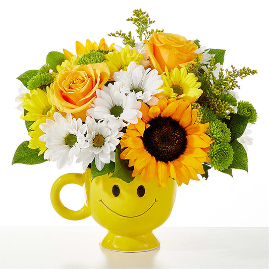 Be Happy Bouquet – FRIEND'S FLOWERS, Los Angeles CA