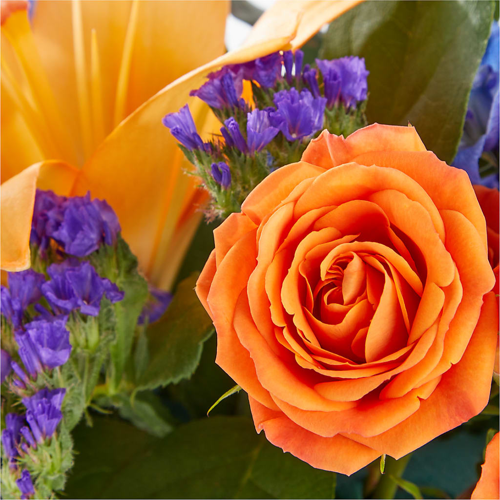 Radiant Citrus Box Bouquet – FRIEND'S FLOWERS, Los Angeles CA