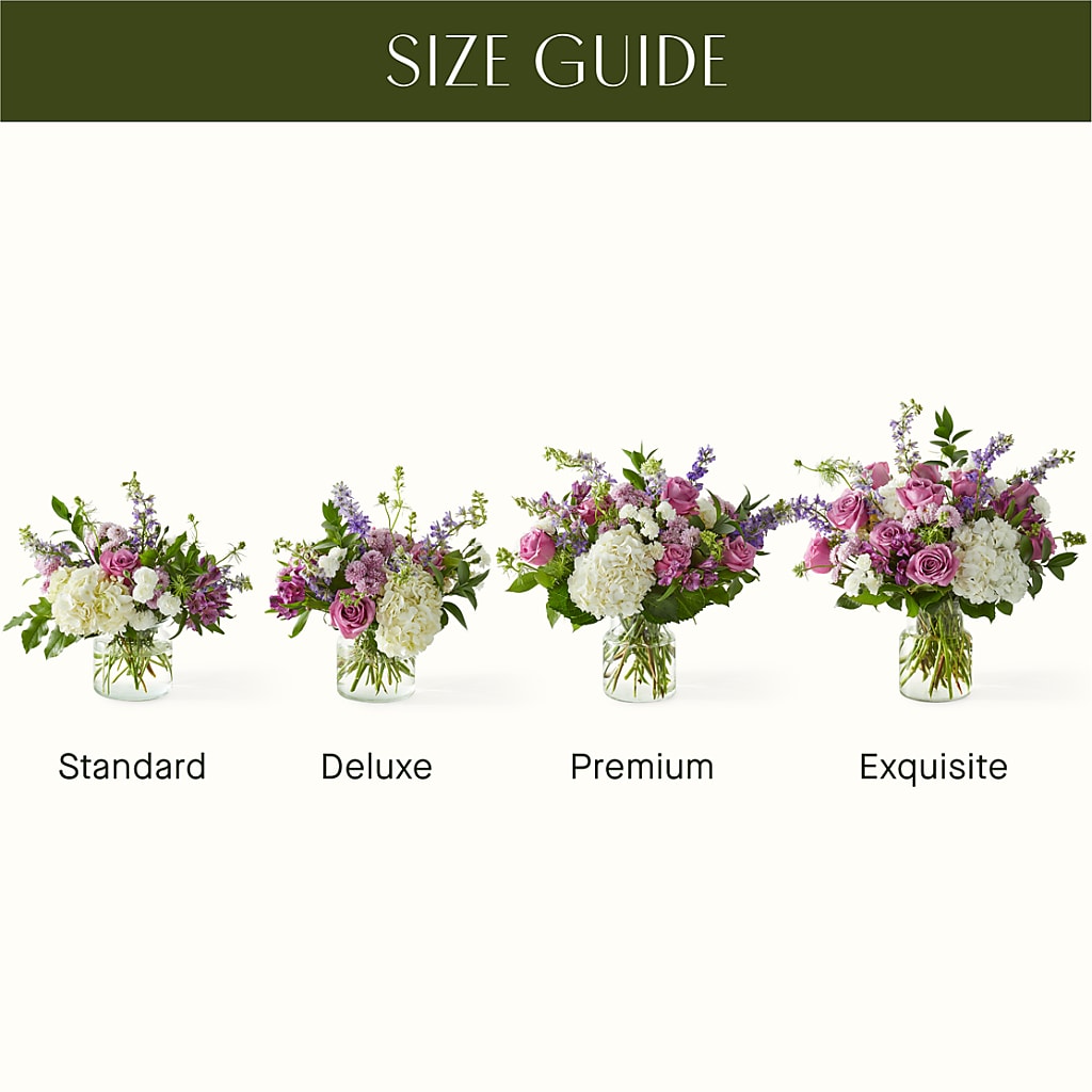 Violet Caress Bouquet – FRIEND'S FLOWERS, Los Angeles CA