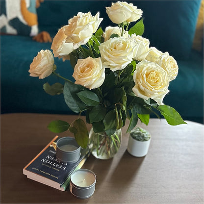 Long Stem Yellow Rose Bouquet – FRIEND'S FLOWERS, Los Angeles CA