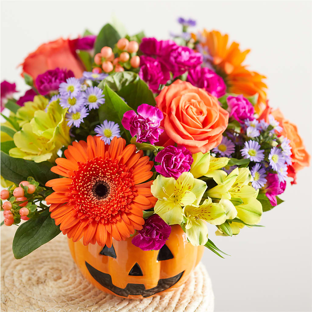 Tricks & Treats Pumpkin – FRIEND'S FLOWERS, Los Angeles CA