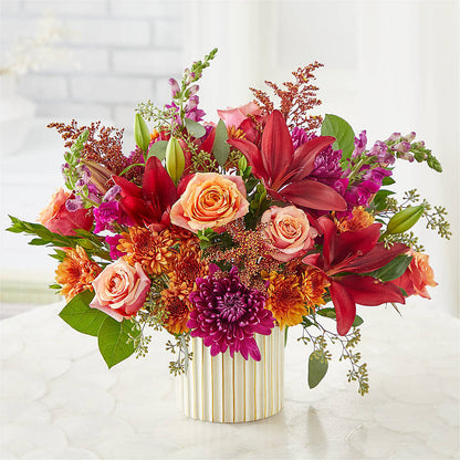 Burgundy Landscape Bouquet – FRIEND'S FLOWERS, Los Angeles CA