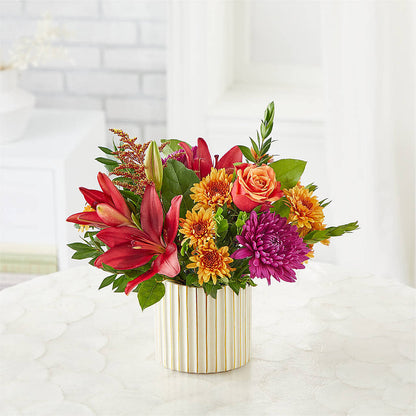 Burgundy Landscape Bouquet – FRIEND'S FLOWERS, Los Angeles CA