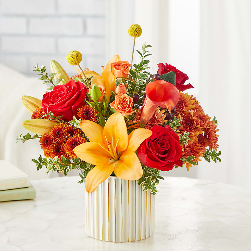 Scarlet Skies Bouquet – FRIEND'S FLOWERS, Los Angeles CA