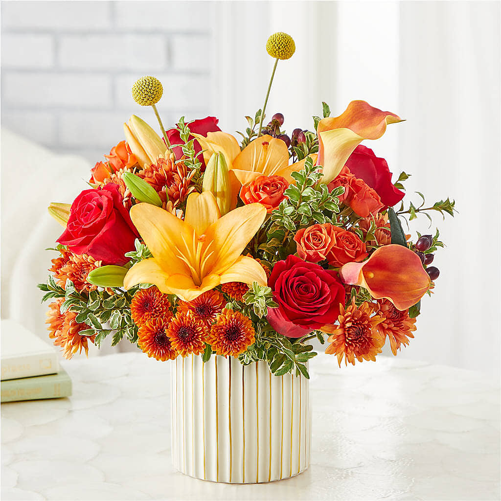 Scarlet Skies Bouquet – FRIEND'S FLOWERS, Los Angeles CA
