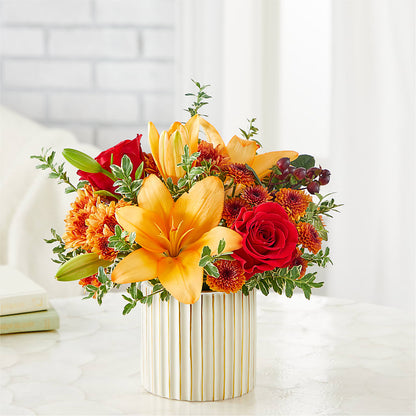 Scarlet Skies Bouquet – FRIEND'S FLOWERS, Los Angeles CA