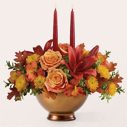 Harvest Table Centerpiece – FRIEND'S FLOWERS, Los Angeles CA