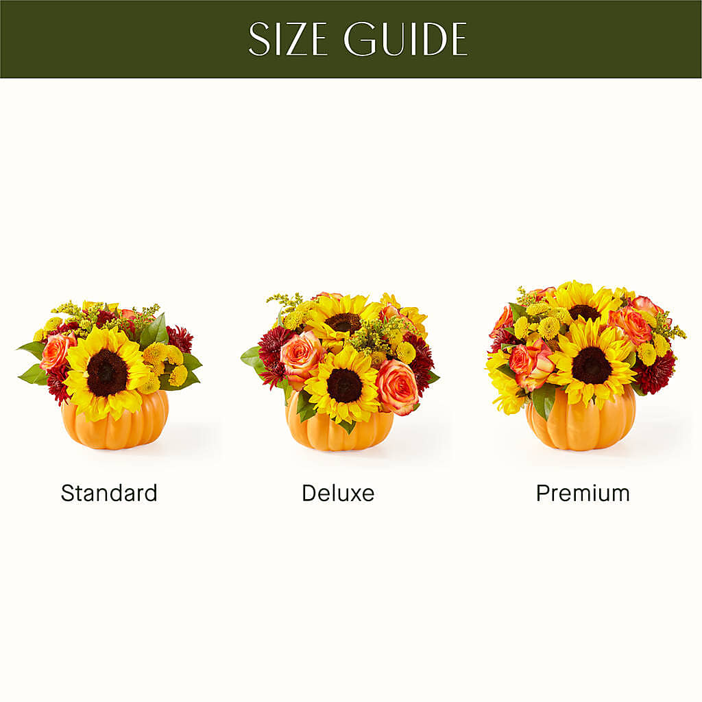 Golden Gourd Pumpkin Bouquet – FRIEND'S FLOWERS, Los Angeles CA
