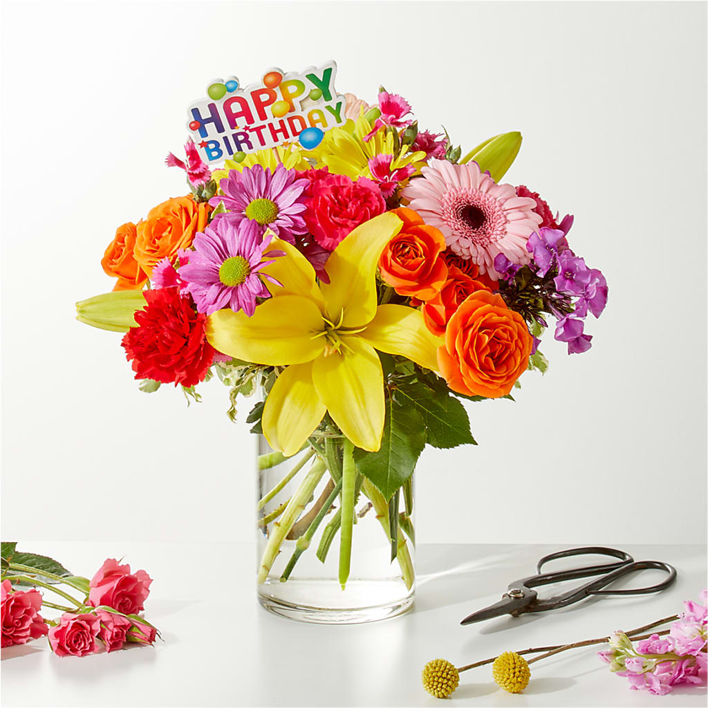 Cue the Confetti - A Florist Original – FRIEND'S FLOWERS, Los Angeles CA