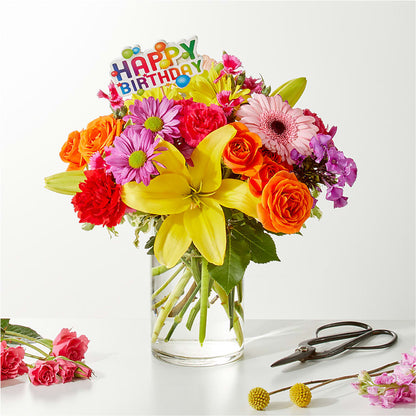 Cue the Confetti - A Florist Original – FRIEND'S FLOWERS, Los Angeles CA