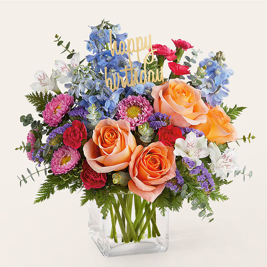 Birthday Bash Bouquet – FRIEND'S FLOWERS, Los Angeles CA
