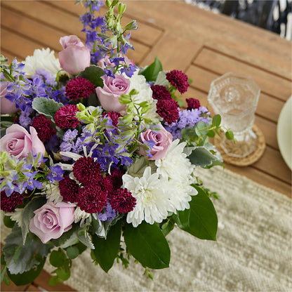 Violet Frost Bouquet – FRIEND'S FLOWERS, Los Angeles CA
