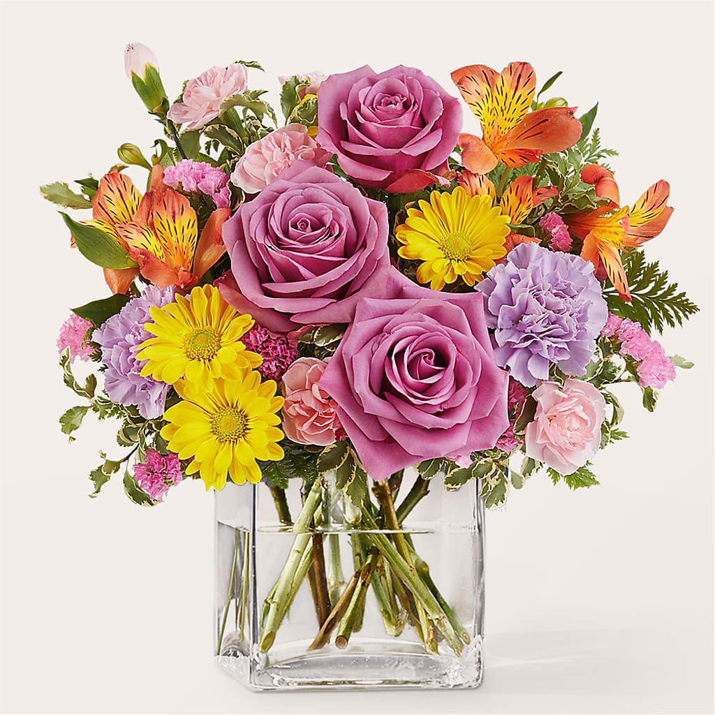 Shades of Happiness Bouquet – FRIEND'S FLOWERS, Los Angeles CA