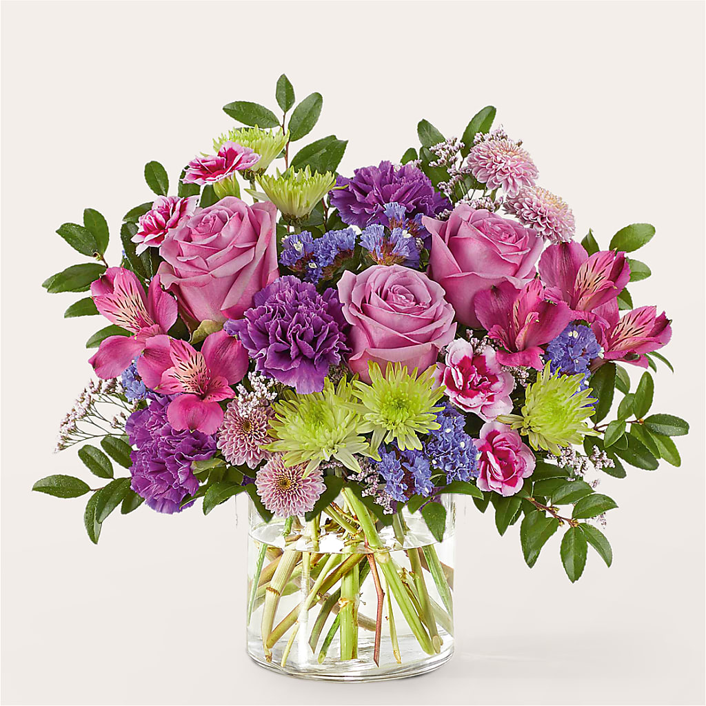 Glass Half Full Bouquet – FRIEND'S FLOWERS, Los Angeles CA