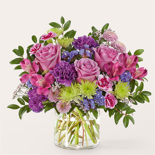 Glass Half Full Bouquet – FRIEND'S FLOWERS, Los Angeles CA
