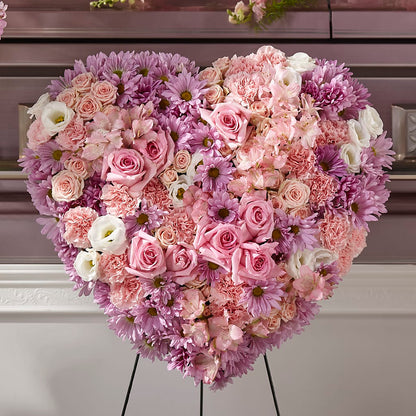 Heaven's Light Heart – FRIEND'S FLOWERS, Los Angeles CA