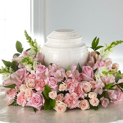 Blooms of Hope Cremation Adornment – FRIEND'S FLOWERS, Los Angeles CA