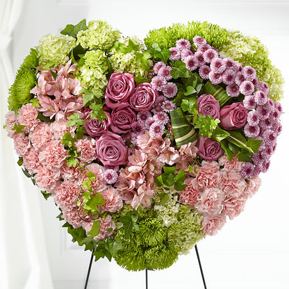 Heartwarming Standing Heart – FRIEND'S FLOWERS, Los Angeles CA