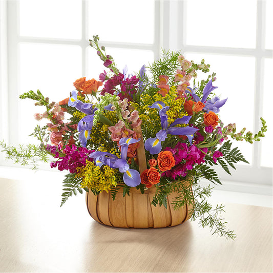 Garden of Life Basket – FRIEND'S FLOWERS, Los Angeles CA