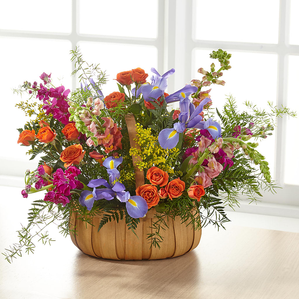Garden of Life Basket – FRIEND'S FLOWERS, Los Angeles CA