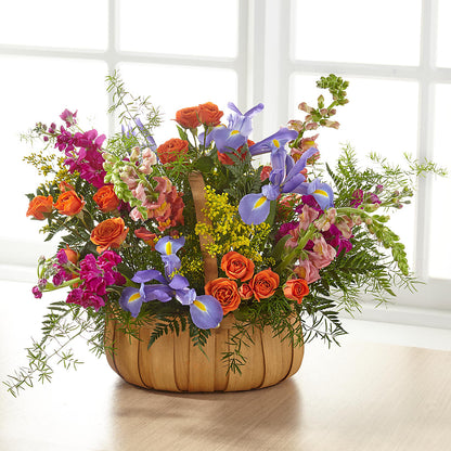 Garden of Life Basket – FRIEND'S FLOWERS, Los Angeles CA