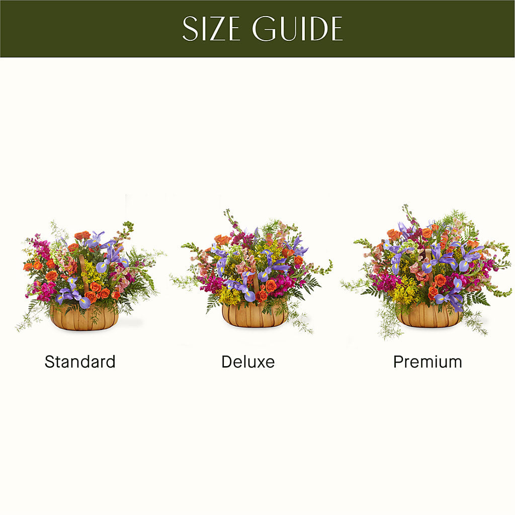 Garden of Life Basket – FRIEND'S FLOWERS, Los Angeles CA