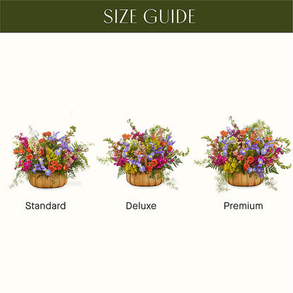 Garden of Life Basket – FRIEND'S FLOWERS, Los Angeles CA