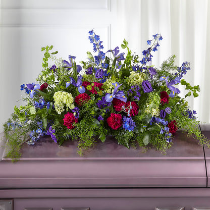 Always Treasured Casket Spray – FRIEND'S FLOWERS, Los Angeles CA