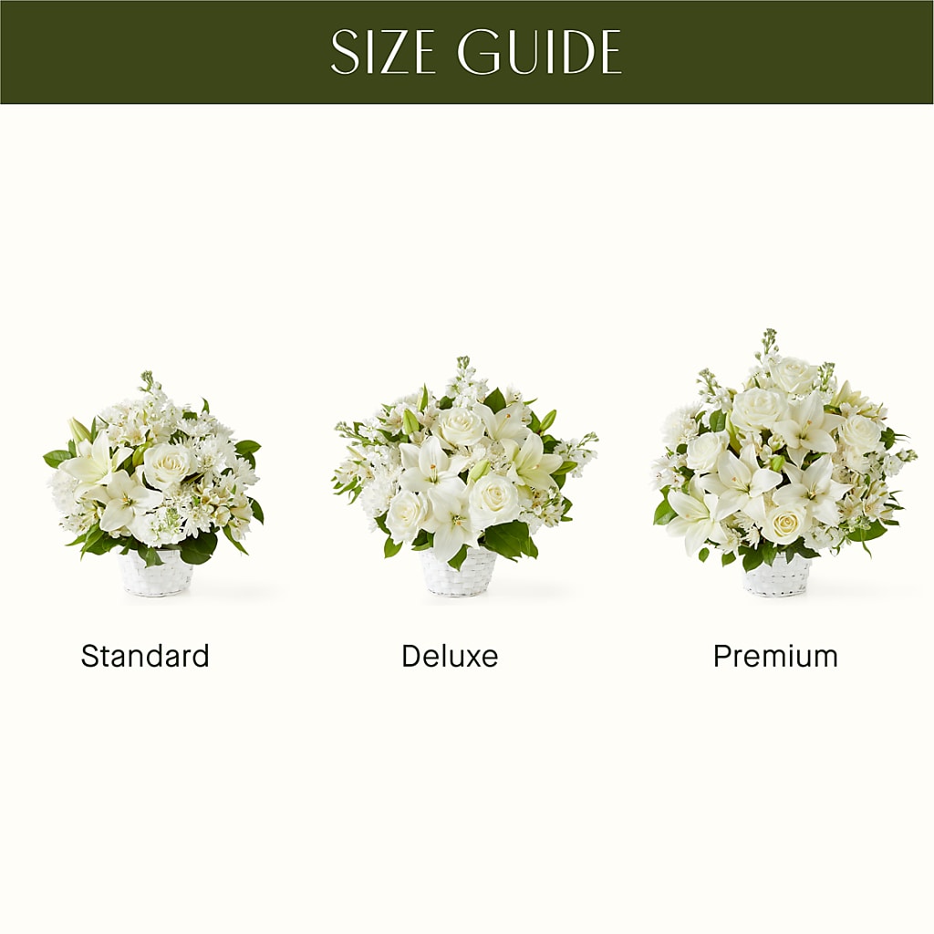 Peaceful Reflections Arrangement – FRIEND'S FLOWERS, Los Angeles CA