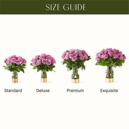 Secret Admirer Lavender Rose Bouquet – FRIEND'S FLOWERS, Los Angeles CA