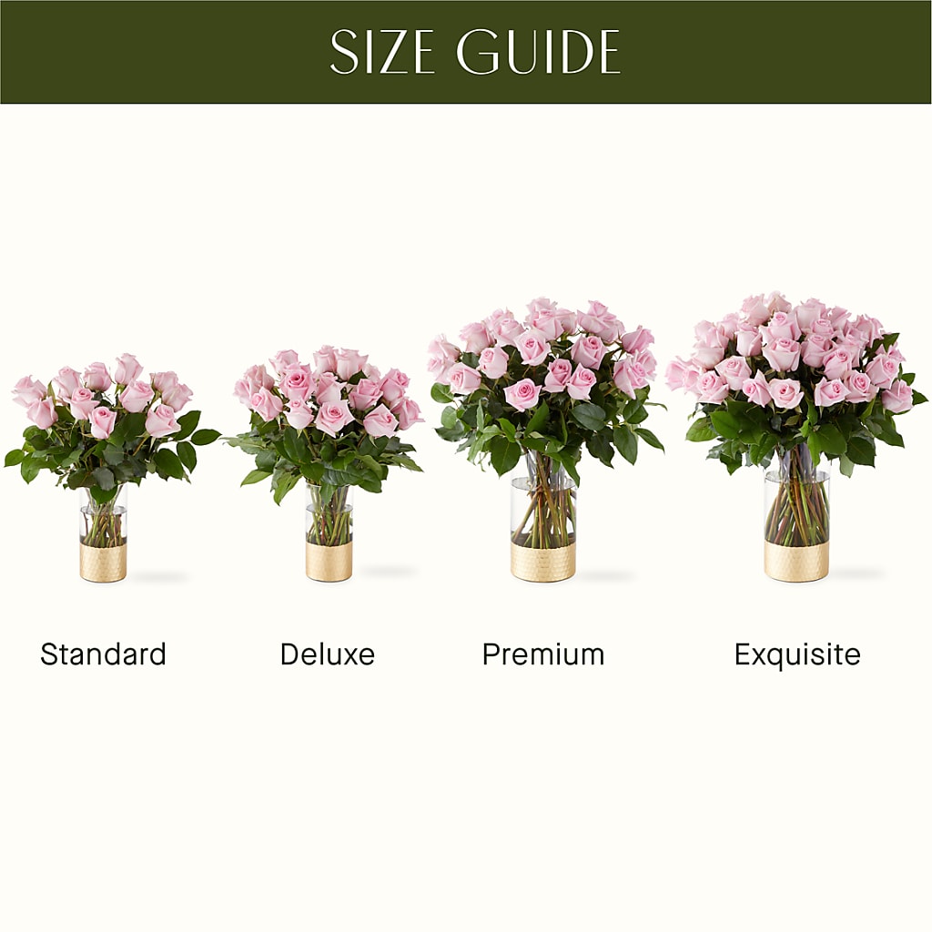 Picture Perfect Pink Rose Bouquet – FRIEND'S FLOWERS, Los Angeles CA