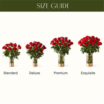 Classic Love Red Rose Bouquet – FRIEND'S FLOWERS, Los Angeles CA