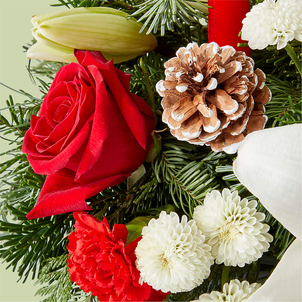 Seasonal Festivities Centerpiece – FRIEND'S FLOWERS, Los Angeles CA