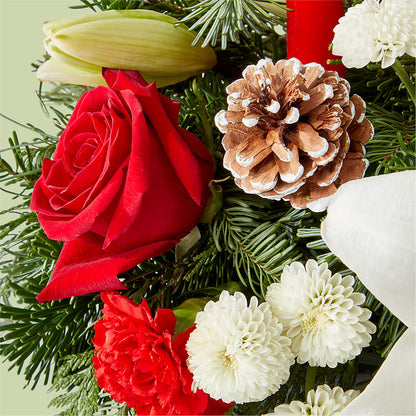 Seasonal Festivities Centerpiece – FRIEND'S FLOWERS, Los Angeles CA