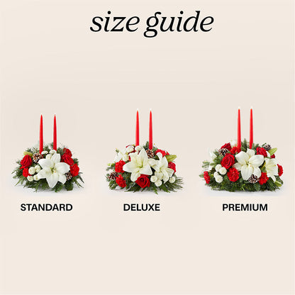 Seasonal Festivities Centerpiece – FRIEND'S FLOWERS, Los Angeles CA