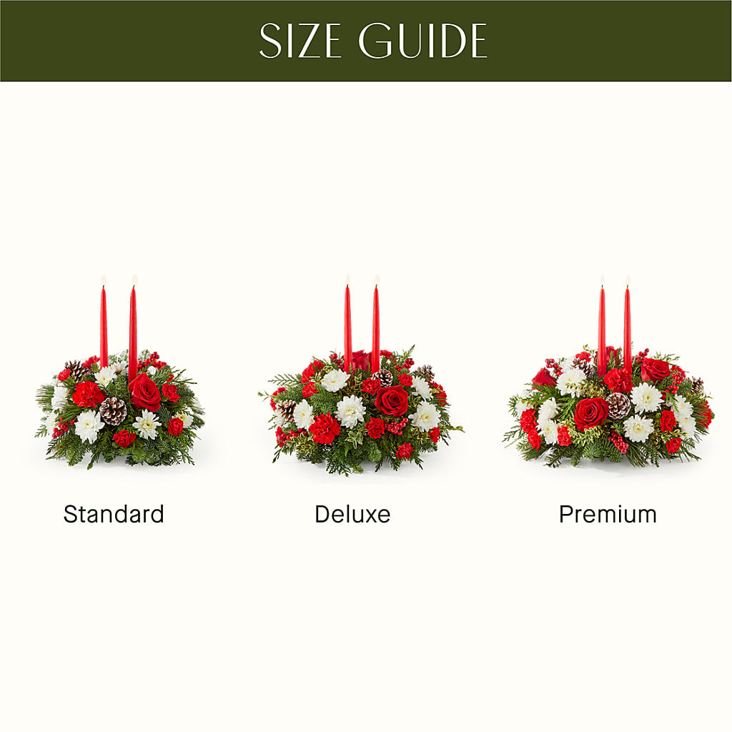 Holiday Soiree Centerpiece – FRIEND'S FLOWERS, Los Angeles CA