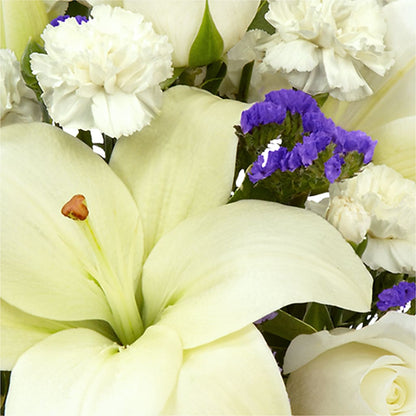 Sapphire Rush Bouquet – FRIEND'S FLOWERS, Los Angeles CA