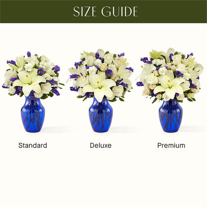 Sapphire Rush Bouquet – FRIEND'S FLOWERS, Los Angeles CA
