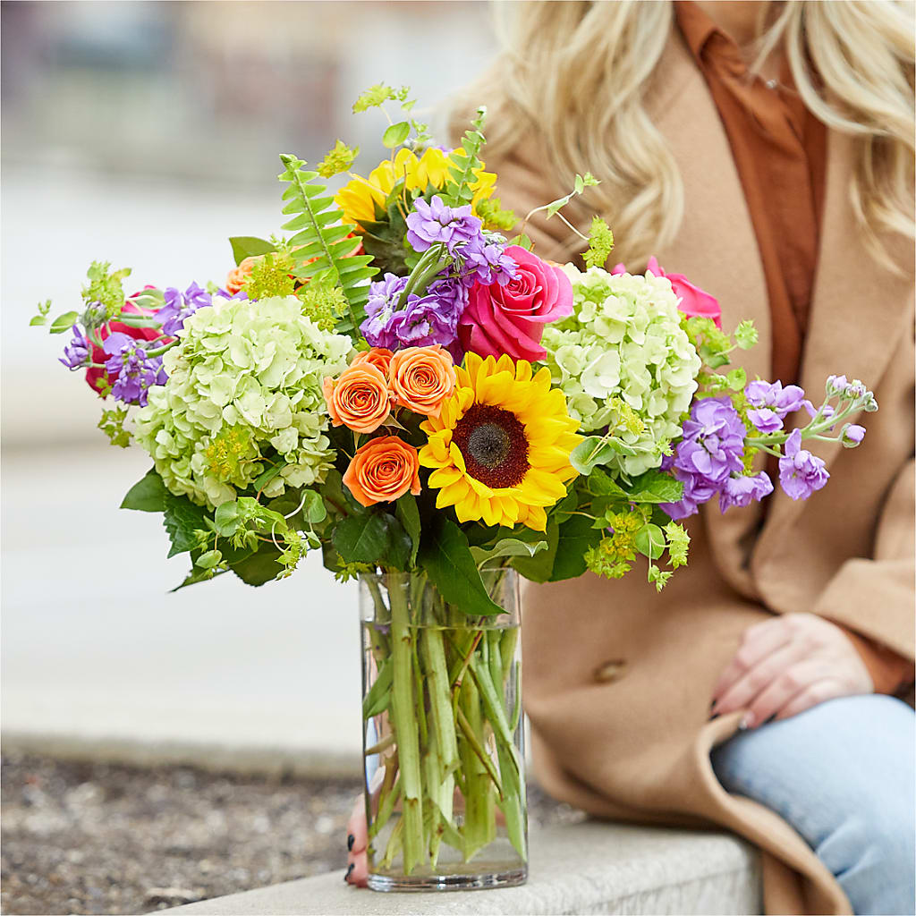 Vibrant Greetings Bouquet – FRIEND'S FLOWERS, Los Angeles CA