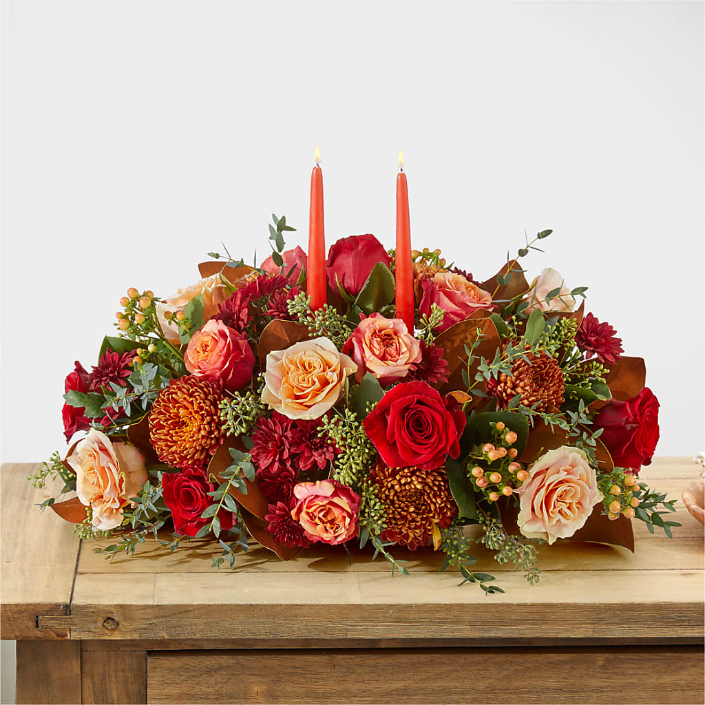 Gather Near Centerpiece – FRIEND'S FLOWERS, Los Angeles CA