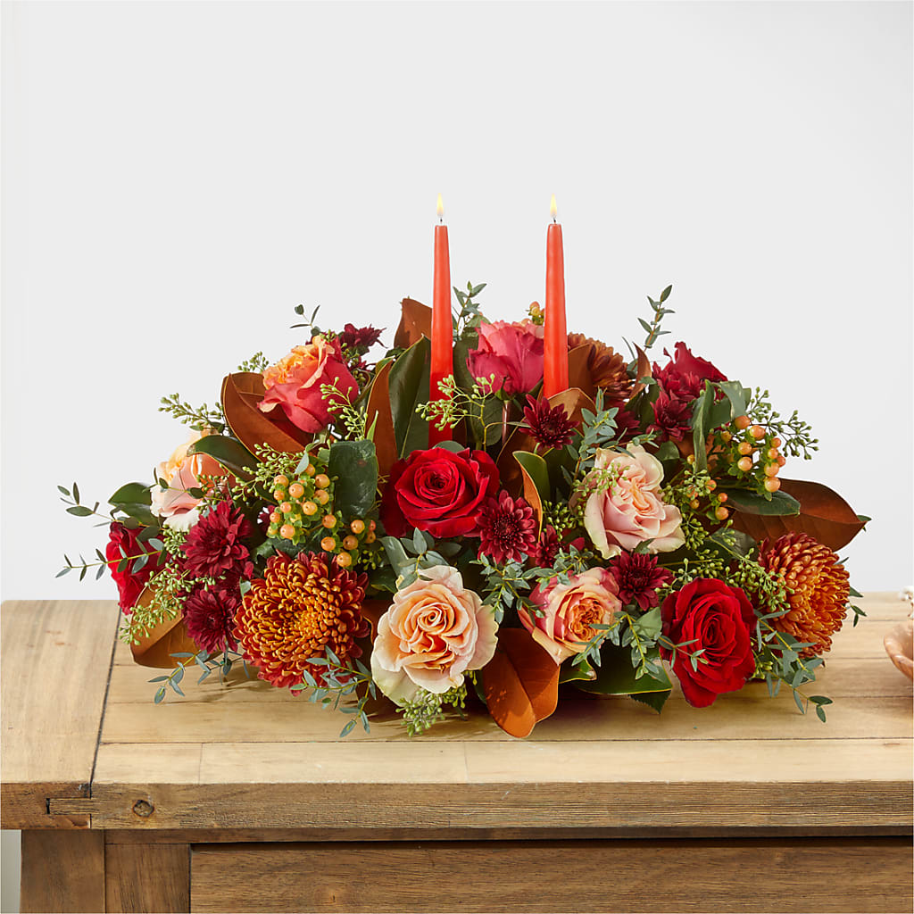 Gather Near Centerpiece – FRIEND'S FLOWERS, Los Angeles CA