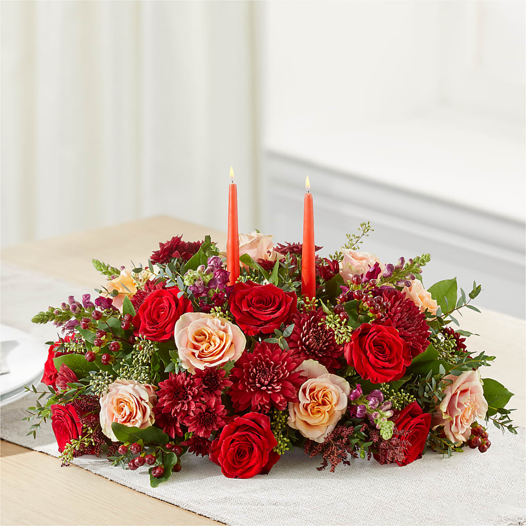 Most Thankful Centerpiece – FRIEND'S FLOWERS, Los Angeles CA