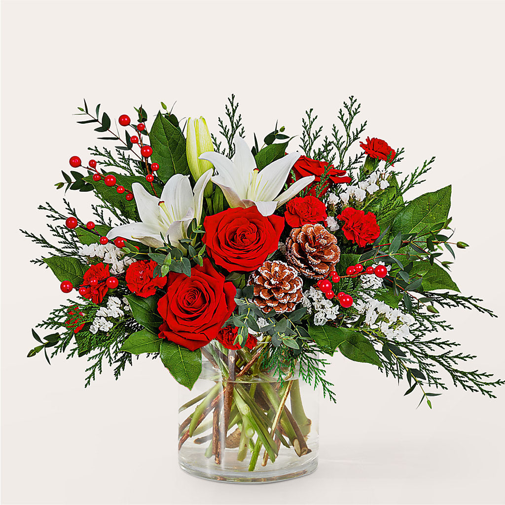 Best in Snow Bouquet – FRIEND'S FLOWERS, Los Angeles CA